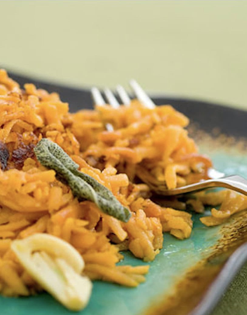 Stir-Fried Sweet Potatoes with Brown Butter and Sage