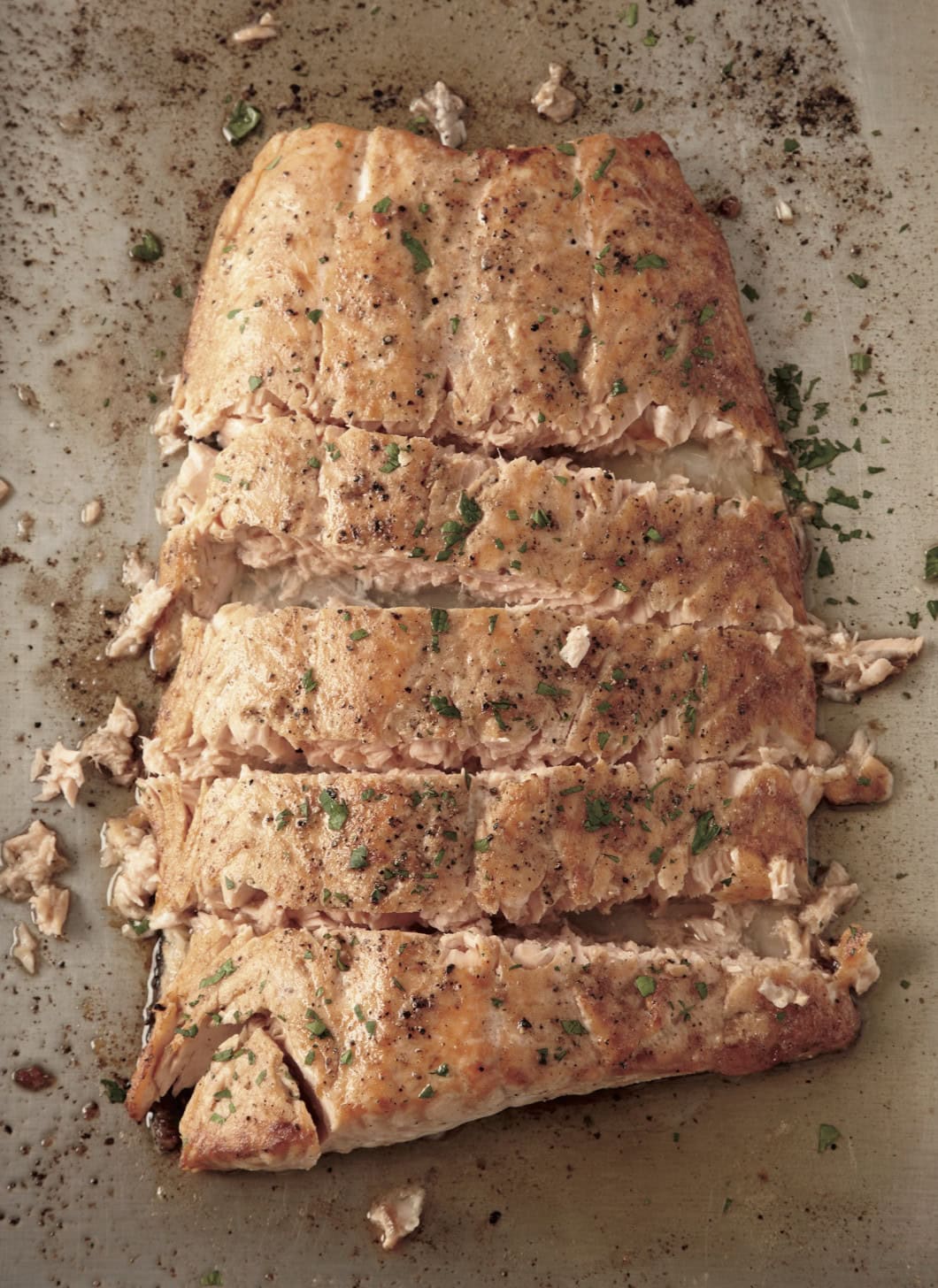 Roasted Salmon with Butter