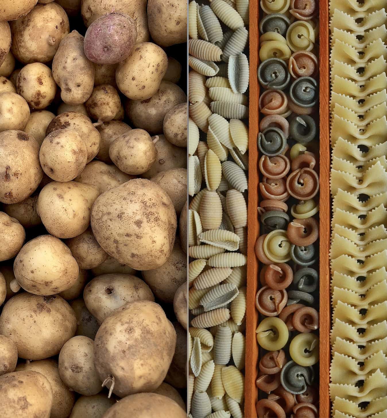 pasta with potatoes