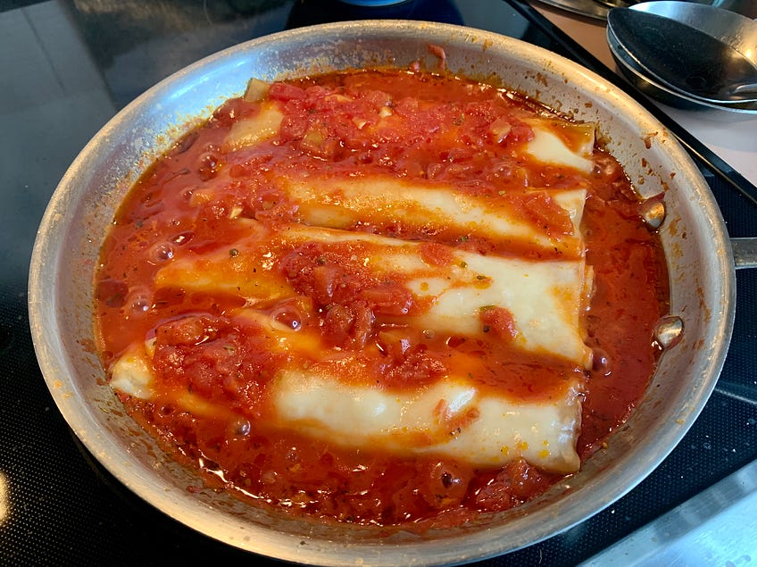 Skillet Cannelloni