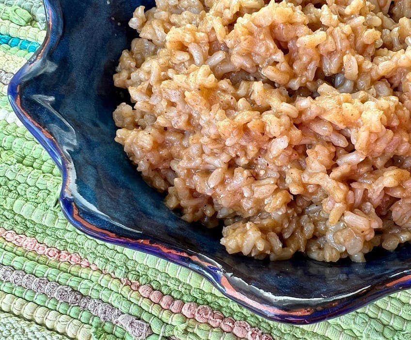 Pumpkin Spice Rice